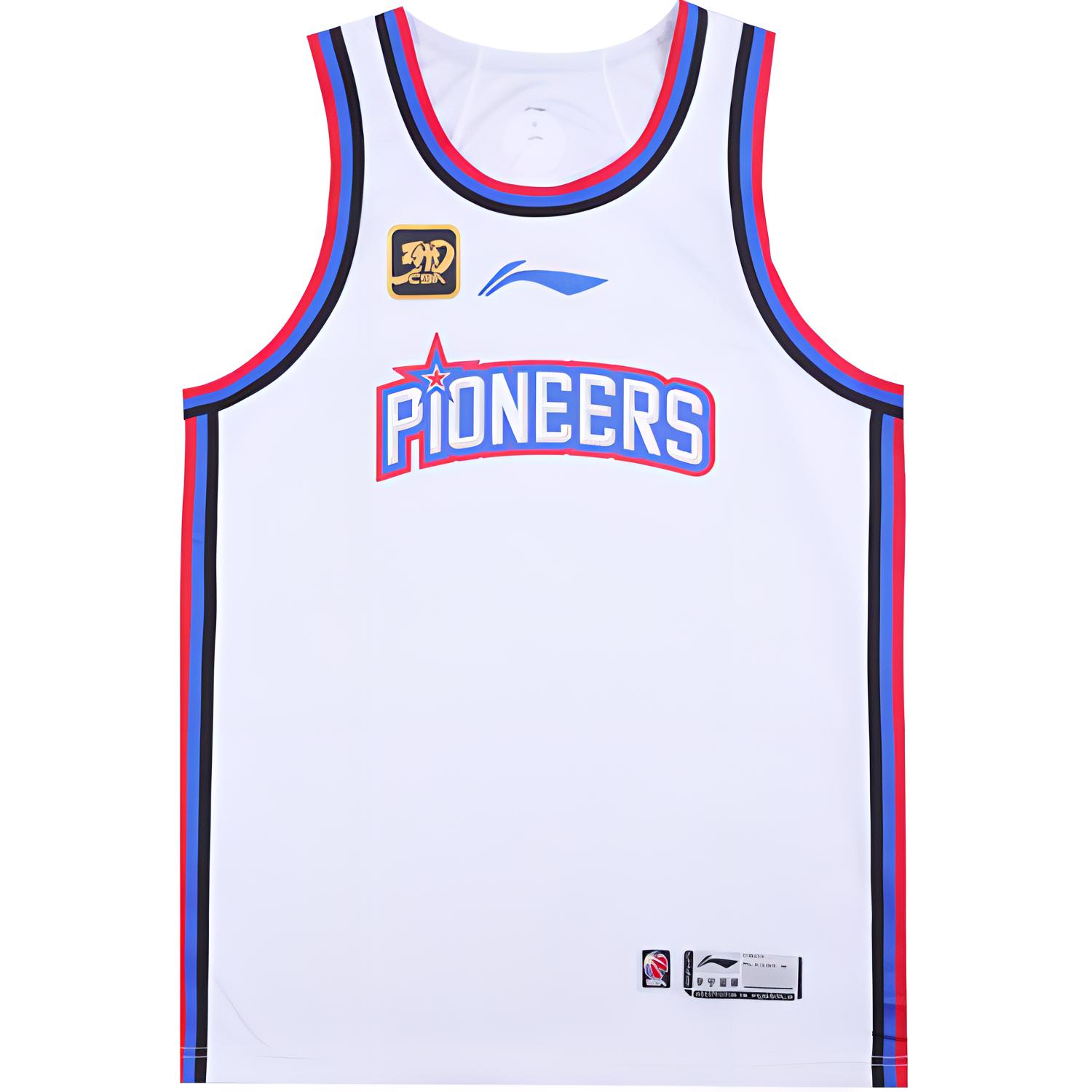 

Li Ning Серия CBA Логотип бренда Повседневная Удобная Надпись Спортивная Баскетбольная Майка Издание Альянса Сезон 24-25 Команда Тяньцзинь Мужская майка AAYU483-1 L