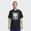 Nike Photo Print Skateboard Crew Neck Short Sleeve T-Shirt With Drop Shoulders Men Tops Black FB8141-010
