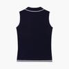 LECOQ GOLF Women'S Dry Ribbed Sleeveless Sweater _Navy Gr222Lkp52