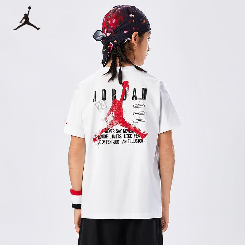 Jordan Nike AJ Boys  Short Sleeve Cotton Tee M