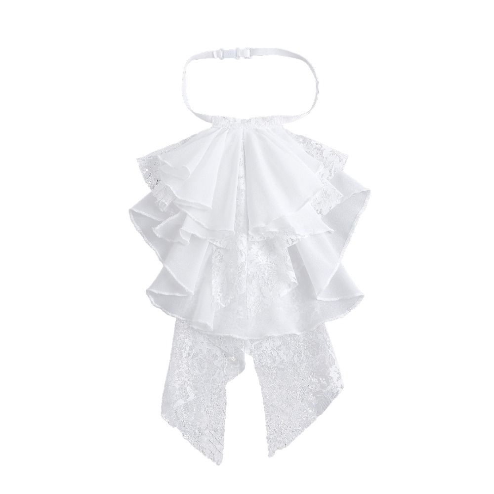 Detachable Renaissance Collar Vintage Elizabethan Neck Ruff Elegant Ruffled Collar  Party