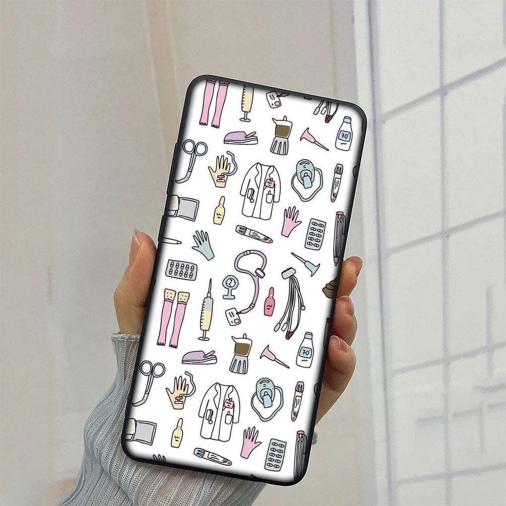 

Cartoon Medicine Doctor Nurse Soft Phone Cover for Xiaomi Redmi Note 9 8 11 Pro 4G 5G 9S 11S 9A 9C NFC 9T 8A Silicone Case Redmi Note 11 4G