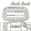 1 Set Aluminum Alloy Battery Relocation Tray Hold Down Mount Bracket For Optima Battery Top 34 34/78 D34 D34/78 34M