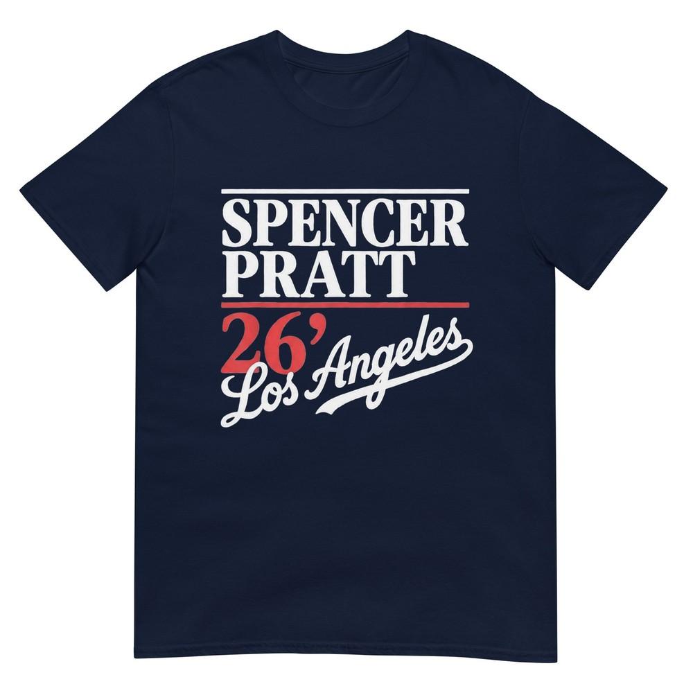 Spencer Pratt For La Mayor California Vibes Design Tshirt Tshirt S