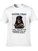 Top Short Sleeve Prison Dog ,Rottweiler Anime T Shirt Hip Hop Fashion Country Music Movie Peripheral