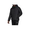 Adidas Originals Solid Color Zipper Hooded Cotton Jacket Men Outerwear Black HD4757