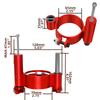 Upgrade Precision Router Lift System and Aluminum Router Table Insert Plate - Wood Router Lift Base for Working Benches DIY Tool