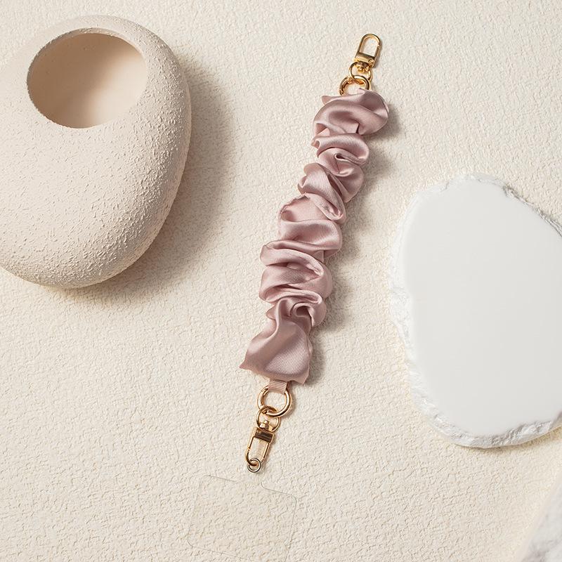 Anti-Lost Double-Headed Buckle Wrist Strap Short Sausage Style Phone Lanyard