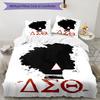 3pcs Kappa Alpha Psi logo pattern bedding set duvet cover set includes duvet cover &pillowcases, perfect all season bedroom decoration & gift