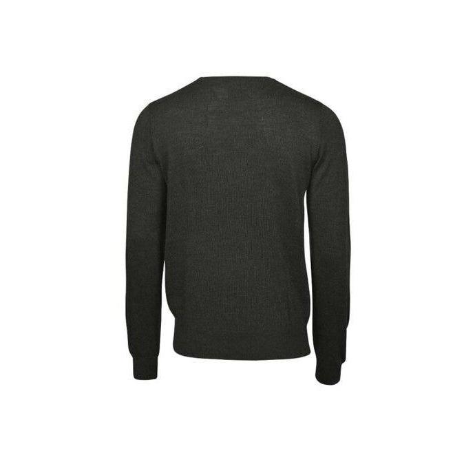 Tee Jays Suéter de punto con cuello redondo para hombre