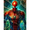 Spider-Man High-burning Realistic Style 5D Diamond Painting Full of Diamonds DIY Hand-applied Diamond Painting Hero Theme Decorative Painting Kit