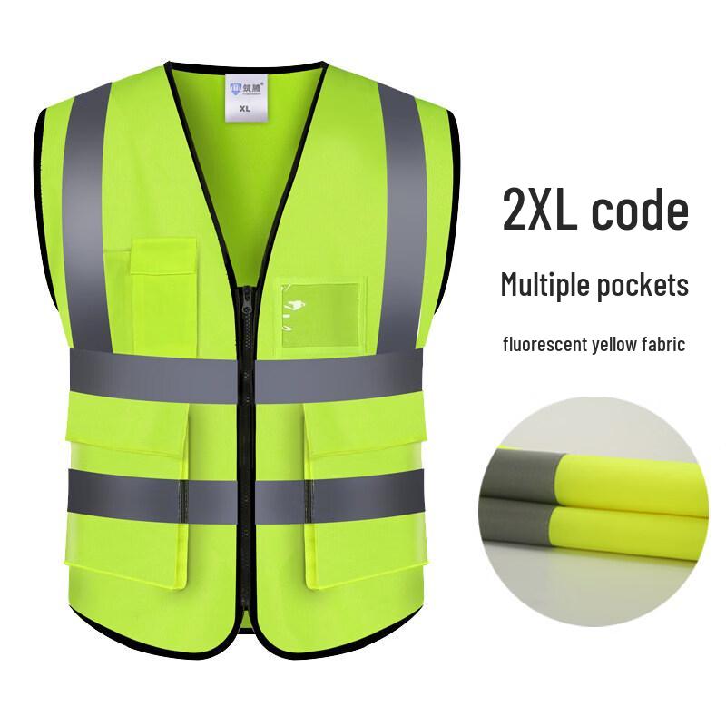 Multi-Pocket Reflective Safety Vest