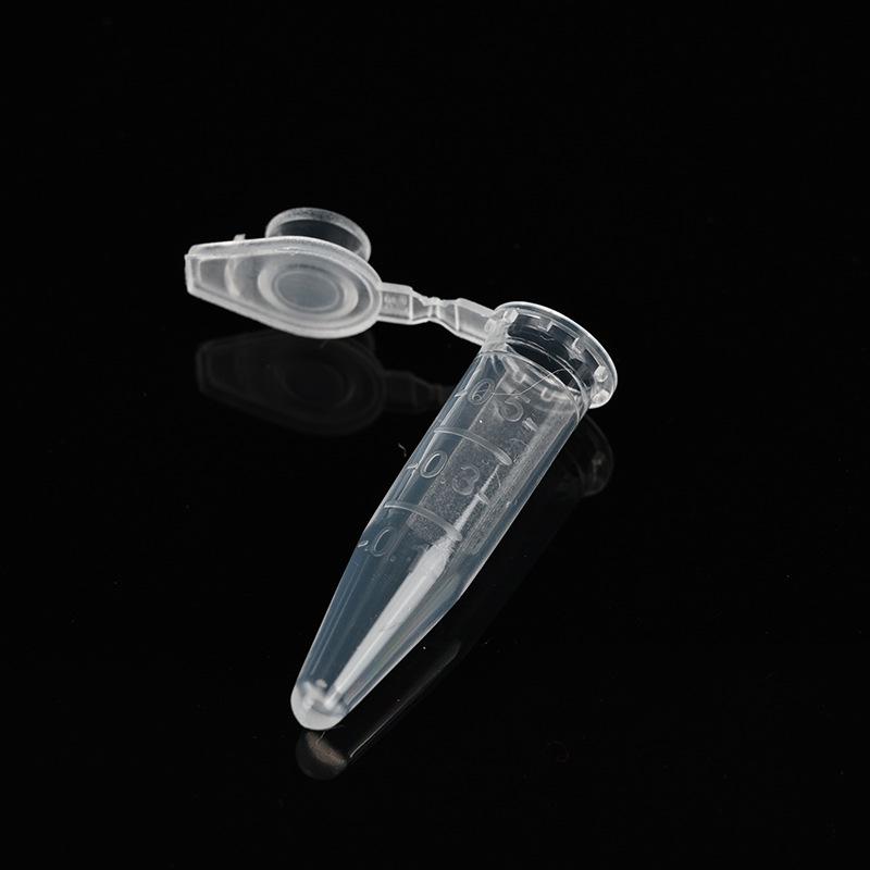 Customized Disposable Centrifuge Tubes: Flat Cap, Flat/Pointed/Round Bottom, Clear Plastic with Screw Cap.