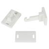 Door Stoppers Catches Limiter Nylon Suitable For Caravans Easy Installation Enhanced Improved Safety Door Retainer White