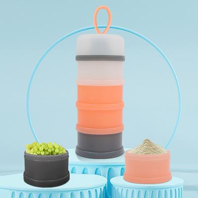 Taşınabilir Protein/Süt Tozu Kutusu Gıda Kabı Saklama Besleme Kutuları Fitness Takviye Şişesi Bebek Maması Saklama Kutusu
