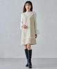 [Mishmash] Fur-lined Jumper Skirt/MM447419