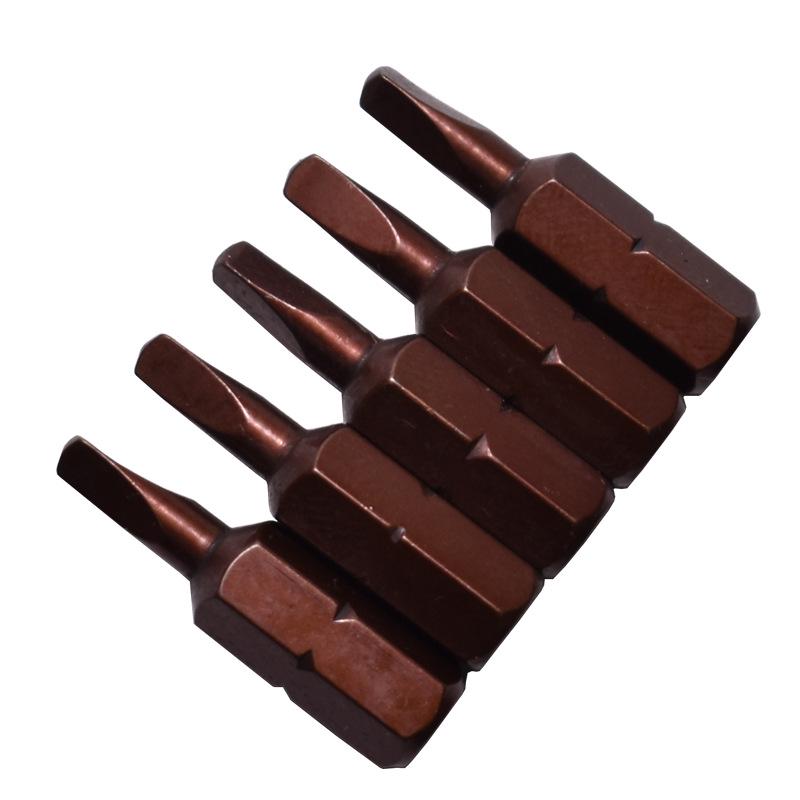 Nigao 25mm Magnetic TA Bullet Three-Square Electric Screwdriver Bit
