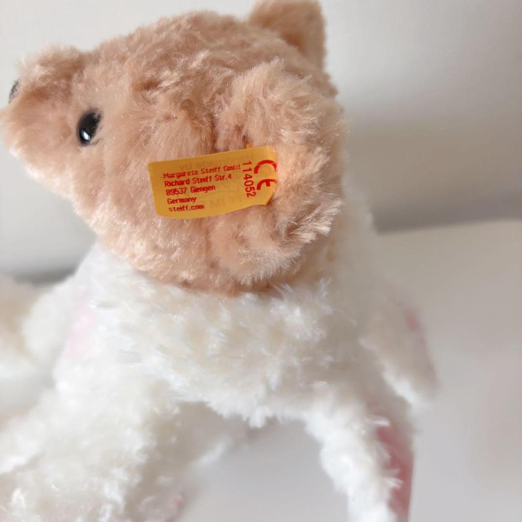 [USED] Steiff Hoodie Teddy Bear with tag, Rabbit