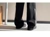 Men's Wide-Leg Striped Casual Pants - New Autumn/Winter 2025 Trend, Plus Velvet, Loose Fit
