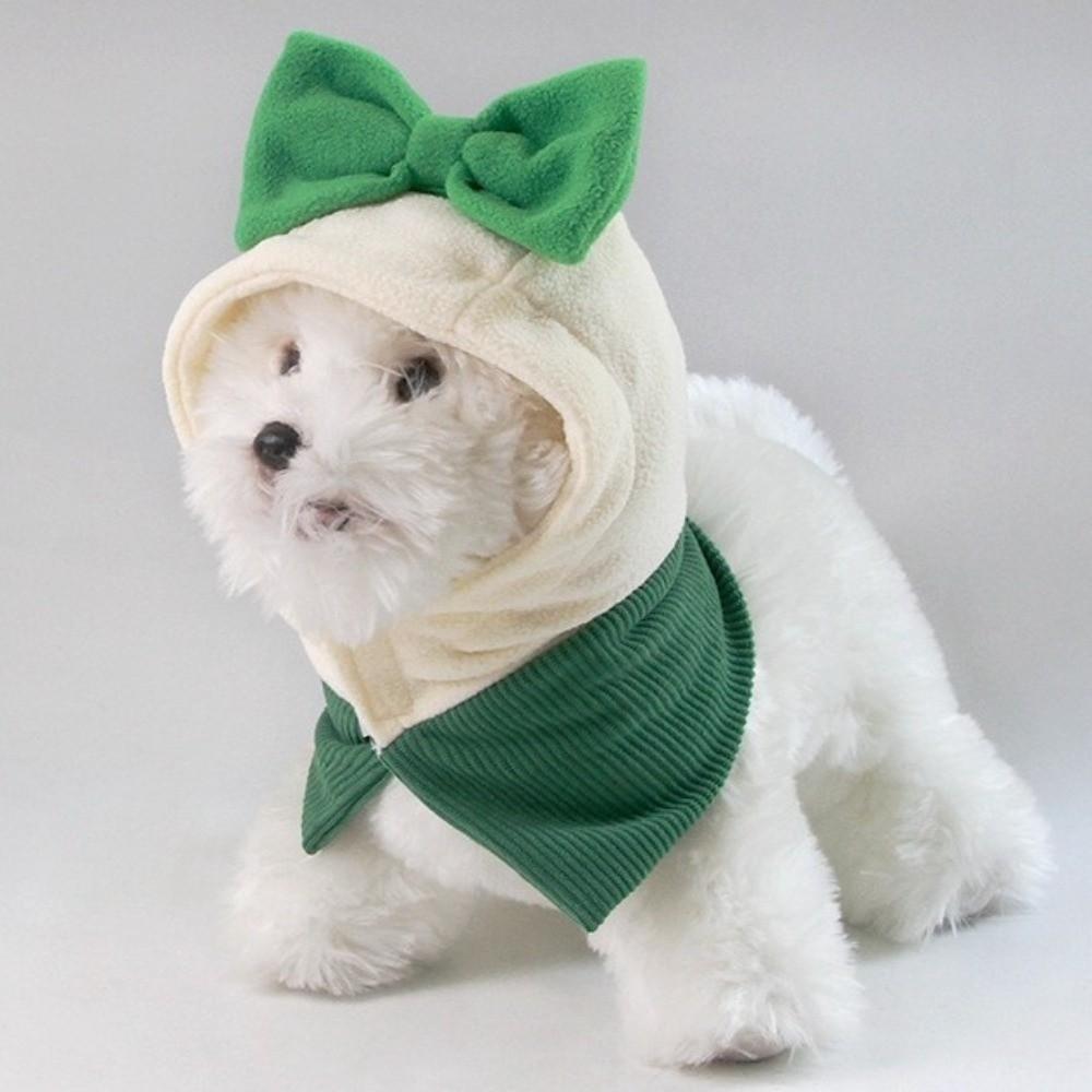 Fashion Dog Christmas Hat Warm Cute Cat Costume Bow Decorative Pet Headgear New Year