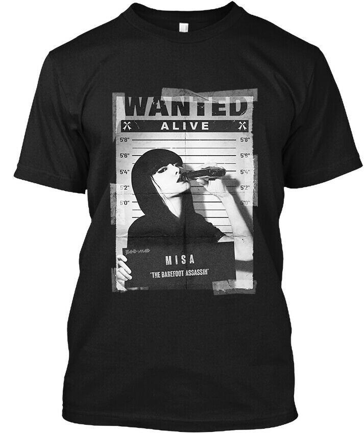 

New Popular Maid Misa The Barefoot Assassin Japan Graphic TShirt Size S4XL Unisex T-Shirt XXXL