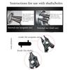 4 In 1 Snap Rings Pliers Plier Set Combination Retaining Clip Jewelry Circlip Pliers Internal External Rings Remover