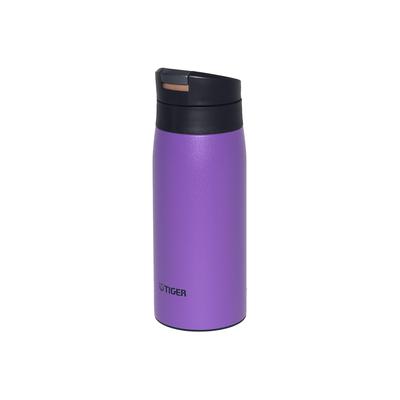 Tiger Thermos Su Şişesi 350ml Sıcak Su OK Tek Tuş Paslanmaz Şişe Tek Elle Kullanımı Kolay Kupa Isı Yalıtımı Mor [WEB Özel]