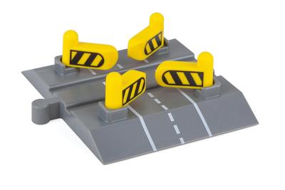 Hape (Hape) Switching Railroad Crossing, 12 X 3.9 X 11.9 Cm, Ages 3 and Up, Wooden Pretend Play Toy, E3705