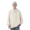 UNIQLO SS24 U Series Solid Color Zip-Up Loose Jacket Men jackets White 467023-01