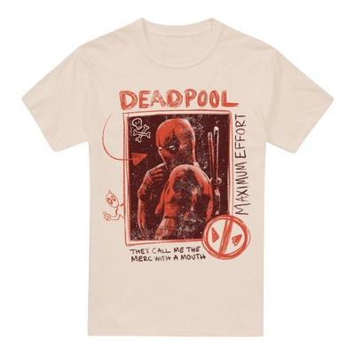 Deadpool & Wolverine Herren Maximum Effort Deadpool T-Shirt