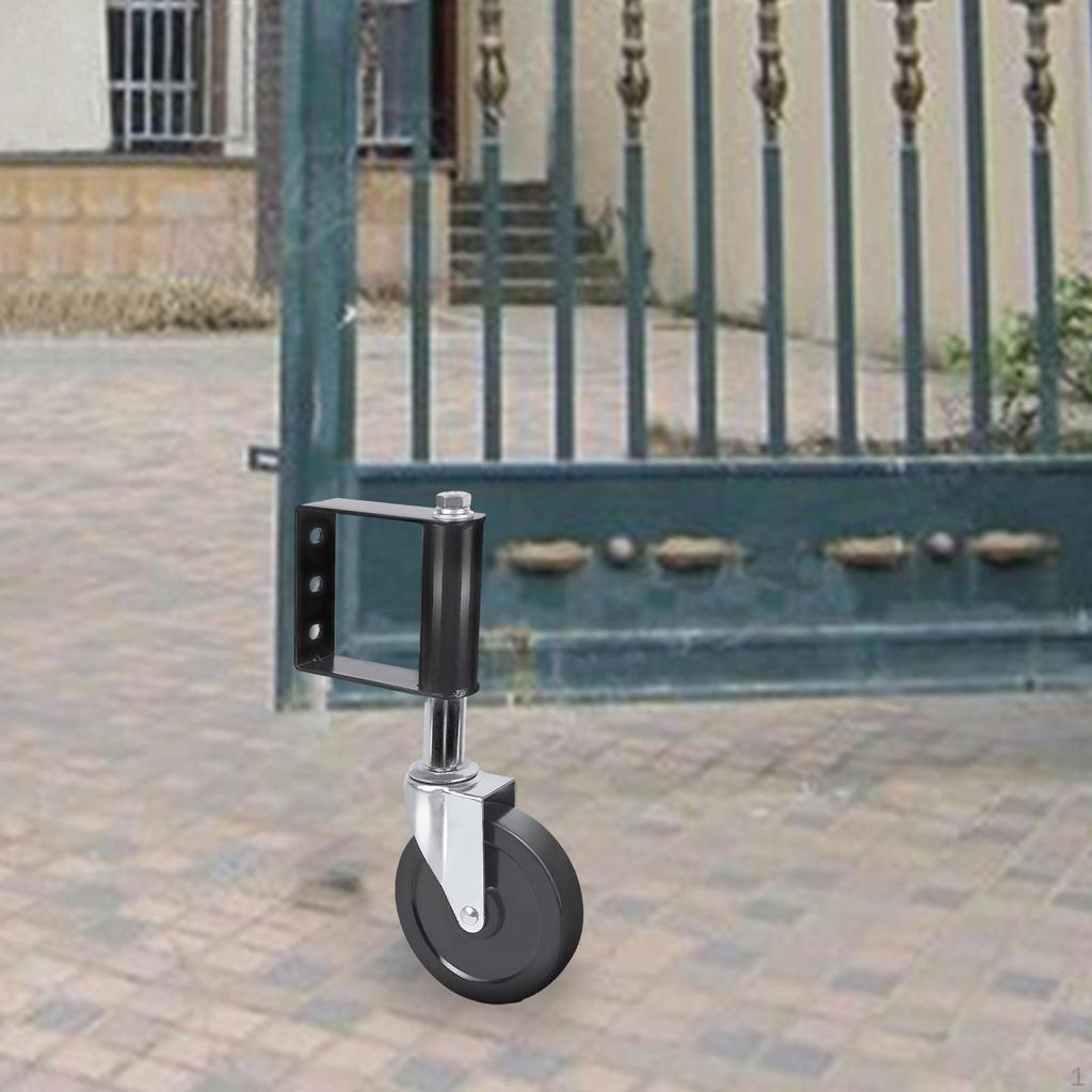 Fence Gate Wheel Caster Prevent from Dragging with Screws Swivel