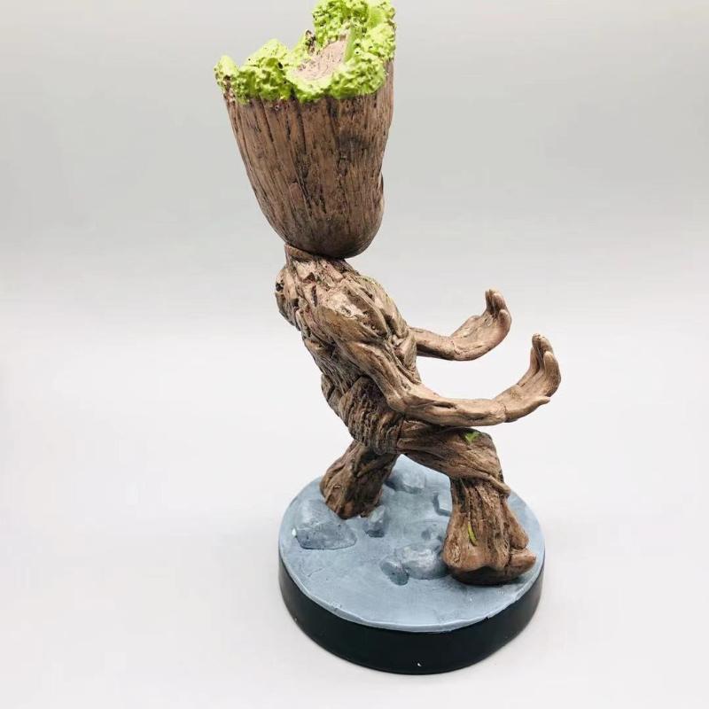 Cartoon Resin Figure Desktop Stand Universal Phone Game Controller Holder Lazy Desk Ornament