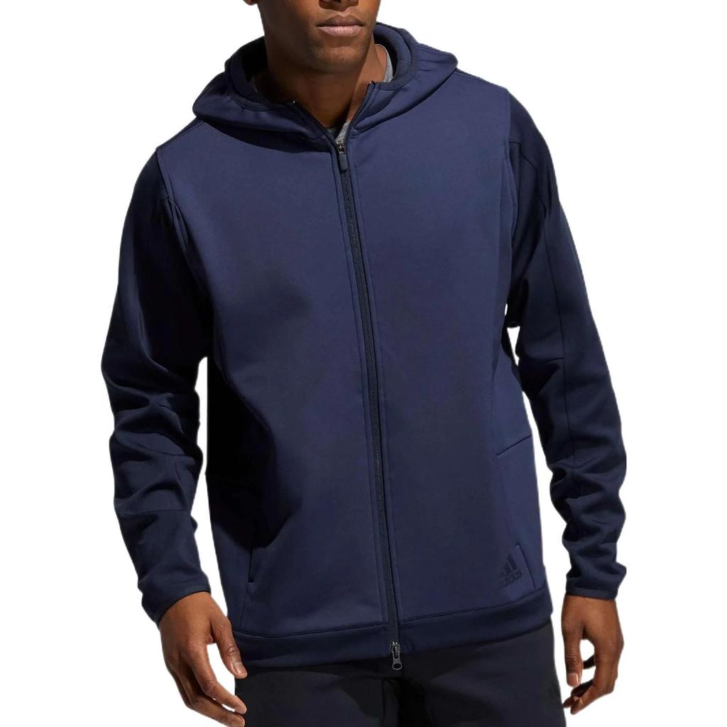 Adidas Jackets Men's Dark Blue Hooded Moderate Other H35945