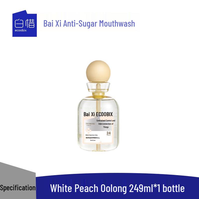 Baixi White Peach Oolong Probiotic Mouthwash