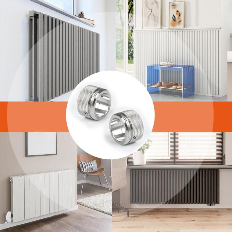 Heating Thermostat Valves Adapter Stainless Steel Radiator Valves Adapters Cooling & Vents Accessories For Enhanced Grip
