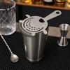 Professional Bartender Strainer Cocktail Strainer, Stainless Steel Bar 4 Prong with High Bartending Tools Density Spring, Drink for Bartenders
