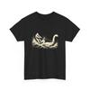 Bigfoot Wasserski hinter Nessie Kryptid Humor T-Shirt