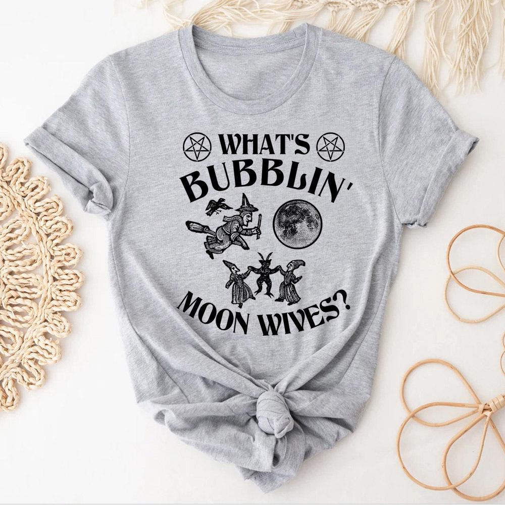 Witch top tees women Breathable Graphic 2000s Colorful hip hop Classic t-shirt Retro Gothic University Digital 2000s Pop Culture