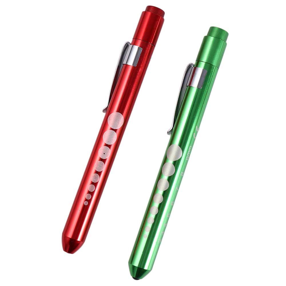 Clip Ophthalmoscope Work Inspection LED Pen Light Doctor Nurse Pen Penlight Torch Flashlight Torch