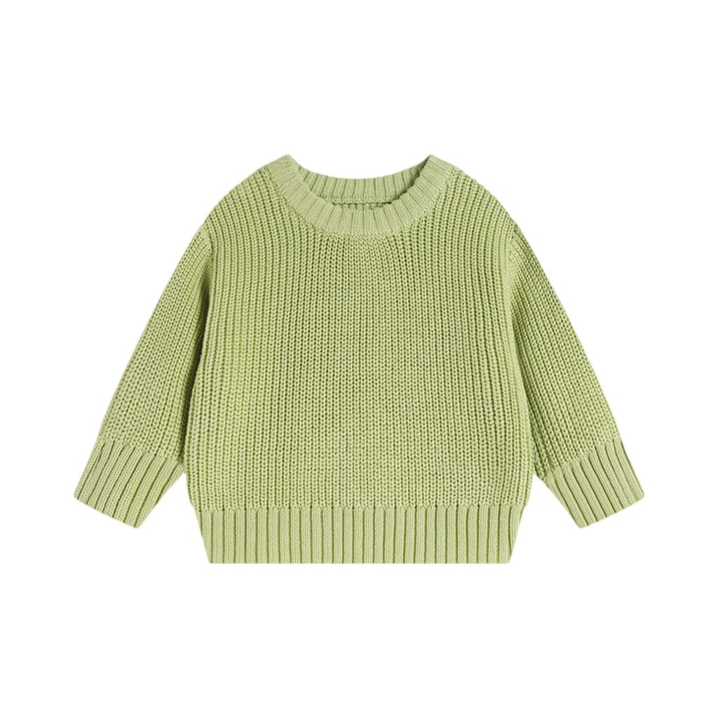 Girls' Knit Base Layer - Round Neck Baby Thermal Top