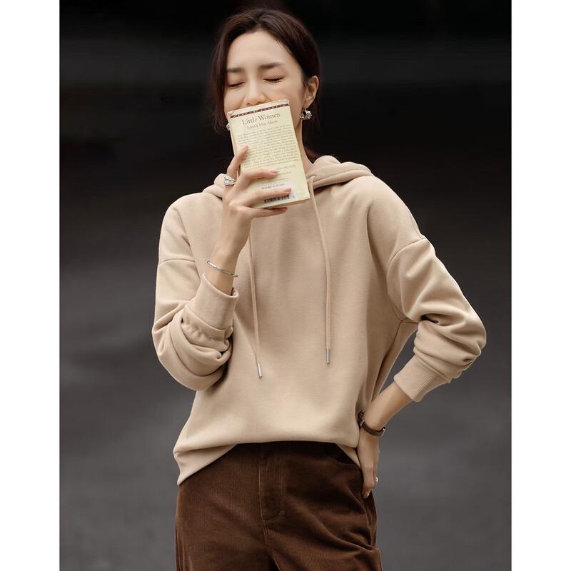 Demana Women's Hooded Cloud Cotton Sweatshirt