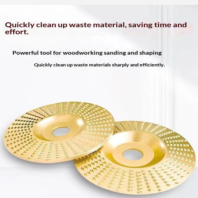 Wood Carving Disc For Angle Grinder, Wood Shaping Grinding Wheel Sanding Disc, Woodworking Angle Grinder Attachment