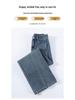 Women's High Waist Retro Straight Leg Jeans - Petite & Wide Leg Options for Spring & Autumn 2025