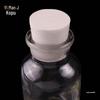 Round Silicone Stopper for Test Tubes and Erlenmeyer Flasks - Piercable and Dense