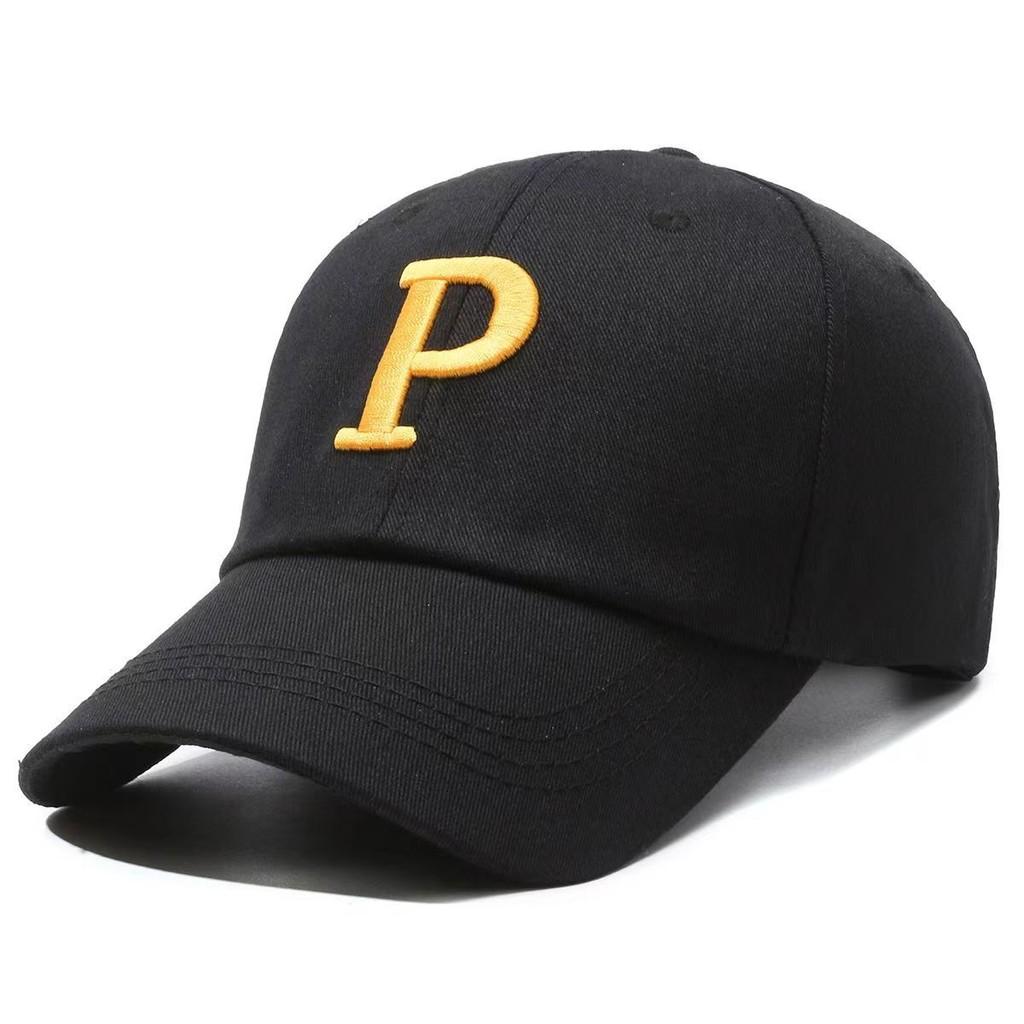 Embroidery P Letters Hat Women Uv Protection Shade Out Sun Breathable Protection