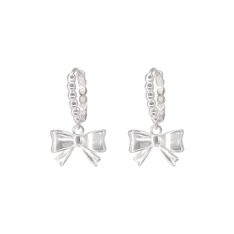 Women Sweet Bow Design Exquisite Cute Fashion Ear Cuff Earrings