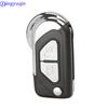 Jingyuqin Remote 2buttons Flip Folding Car Key Shell Case Fob Cover For Citroen DS3 Uncut VA2 Key Blade Housing Cover