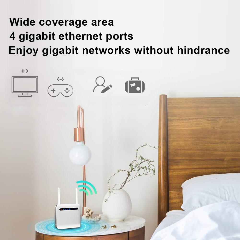 4G Router Industrial Grade Vertical Full Network Europe Africa 2 in 1 Frequency 300M
