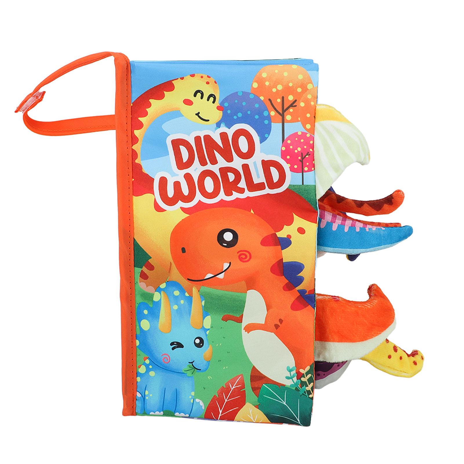 

Детская книга-хвост 3D обучающая книга с изображением животных на ощупь мягкая хрустящая тканевая книга для младенцев и малышей Океан