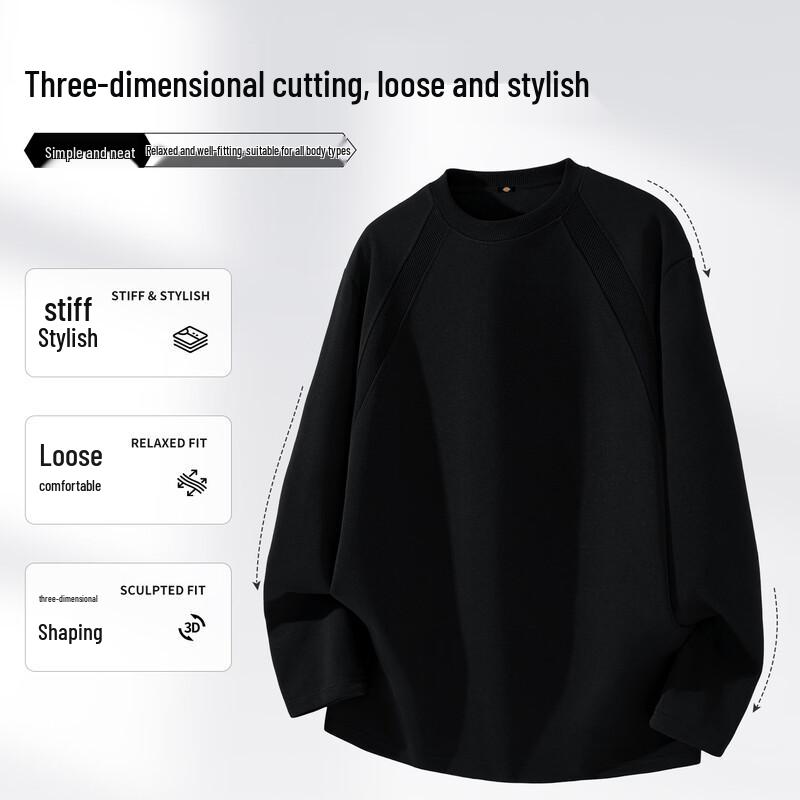 Dickies Men's American Heavyweight Long Sleeve Graphic T-Shirt
